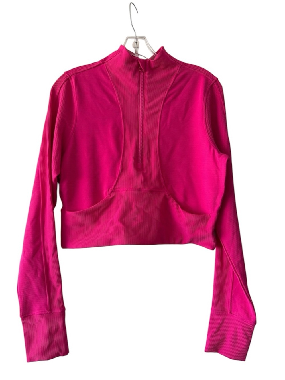 90degree Yoga Cropped Zip Up jacket Fitted Long Sleeve